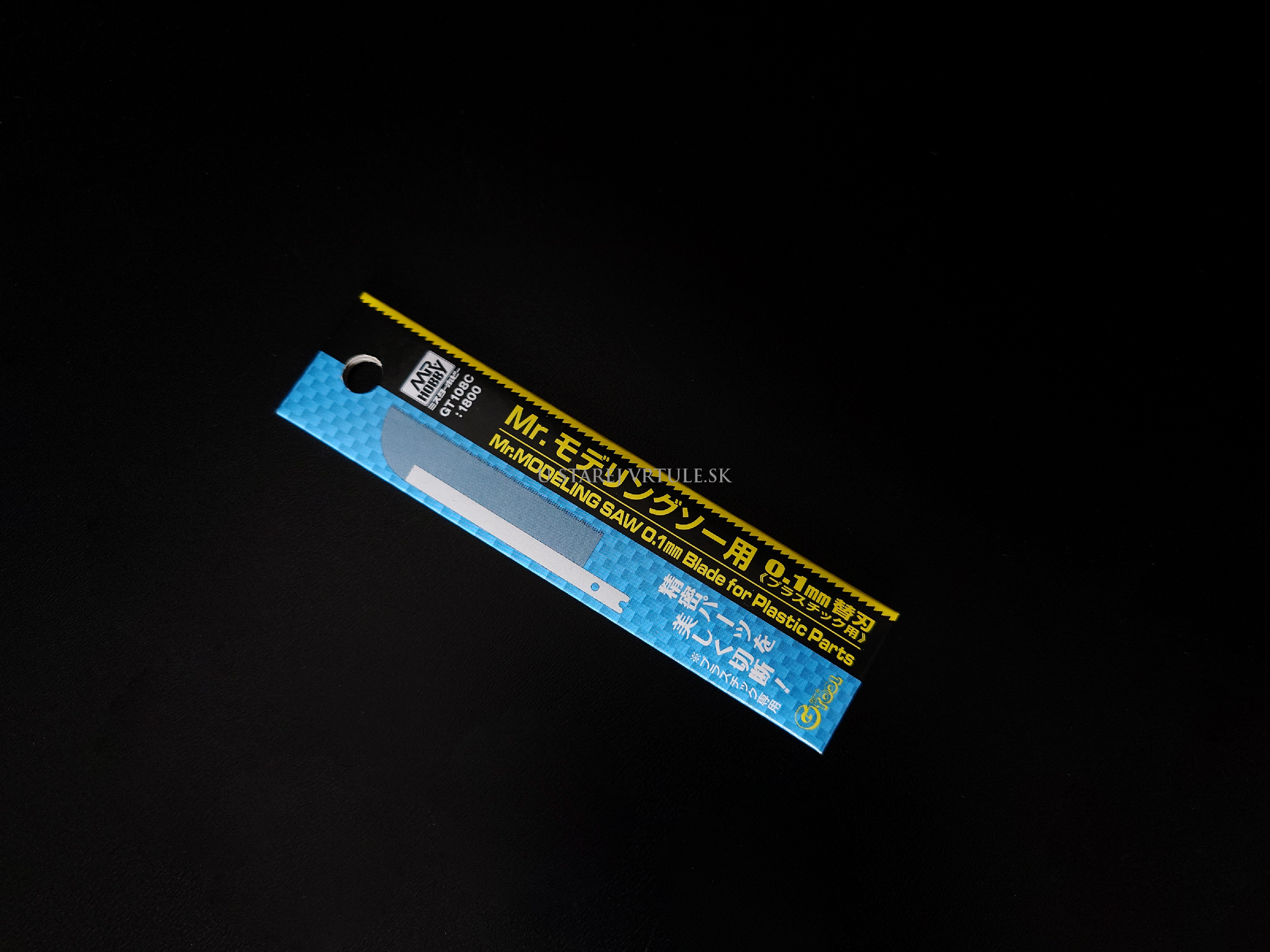 Mr.MODELING SAW 0.1mm BLADE FOR PLASTIC PARTS