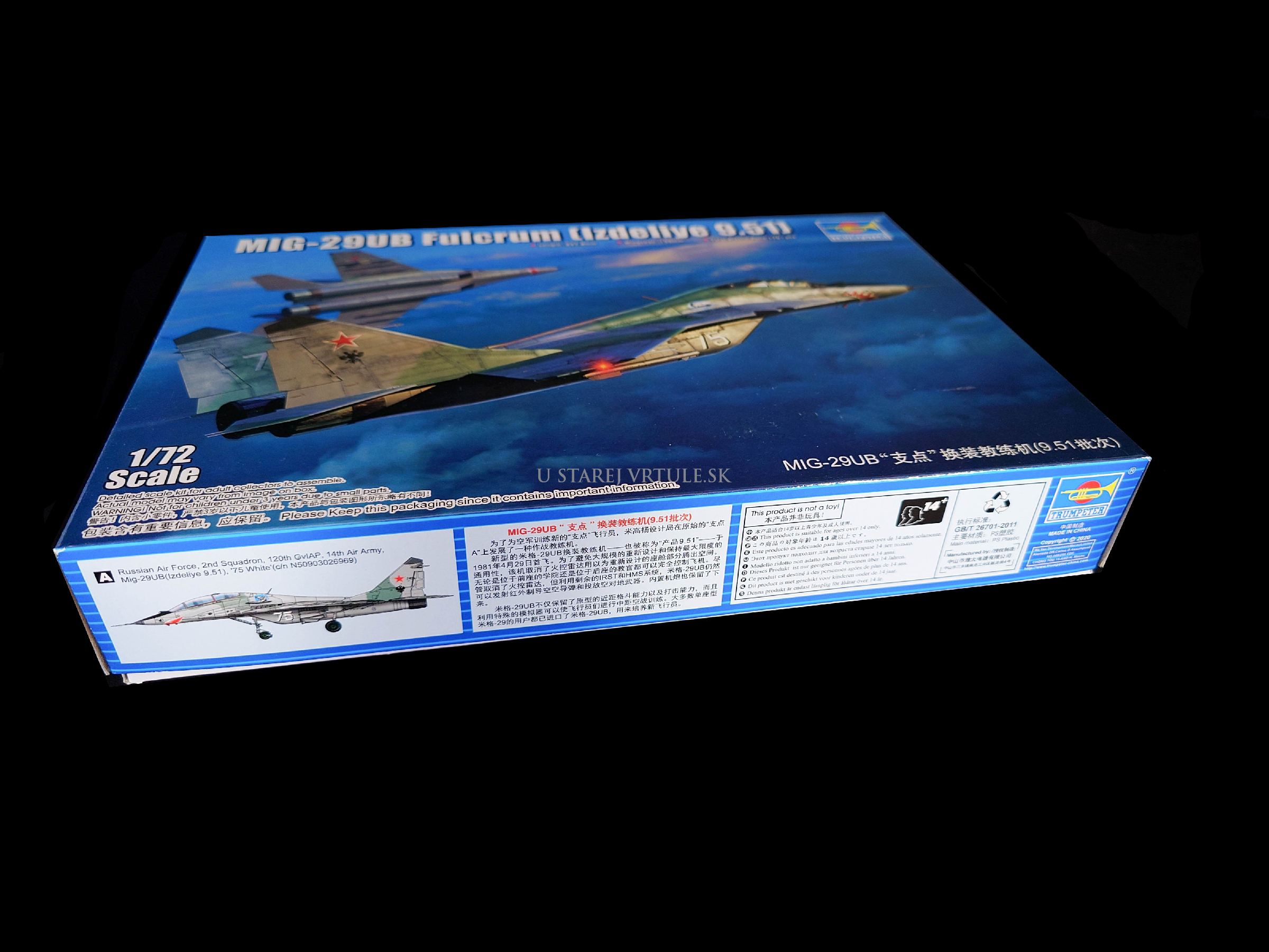 MIG-29UB Fulcrum (Izdeliye 9.51) 1/72