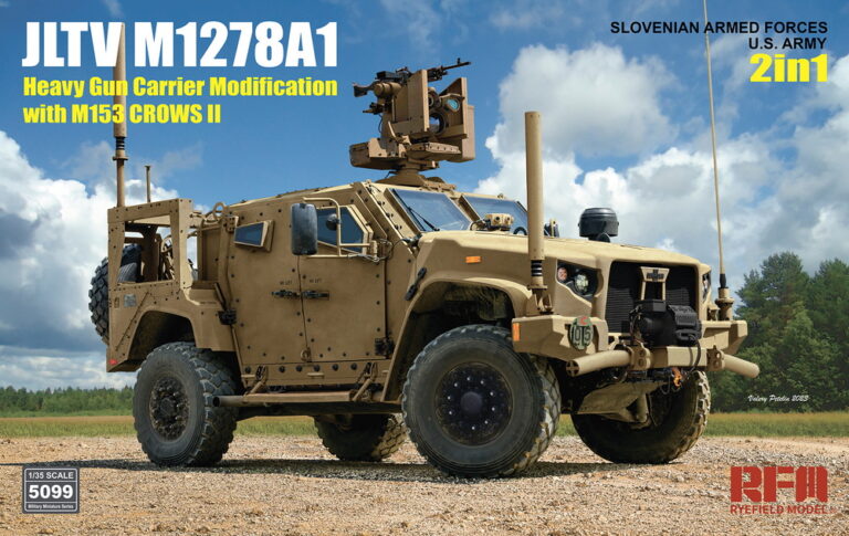 JLTV M1278A1 Heavy Gun Carrier Modification with M153 Crows II