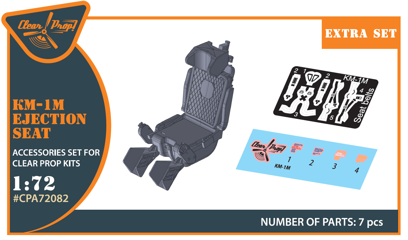 KM-1M Ejection seat for CP kits and other - Image 1