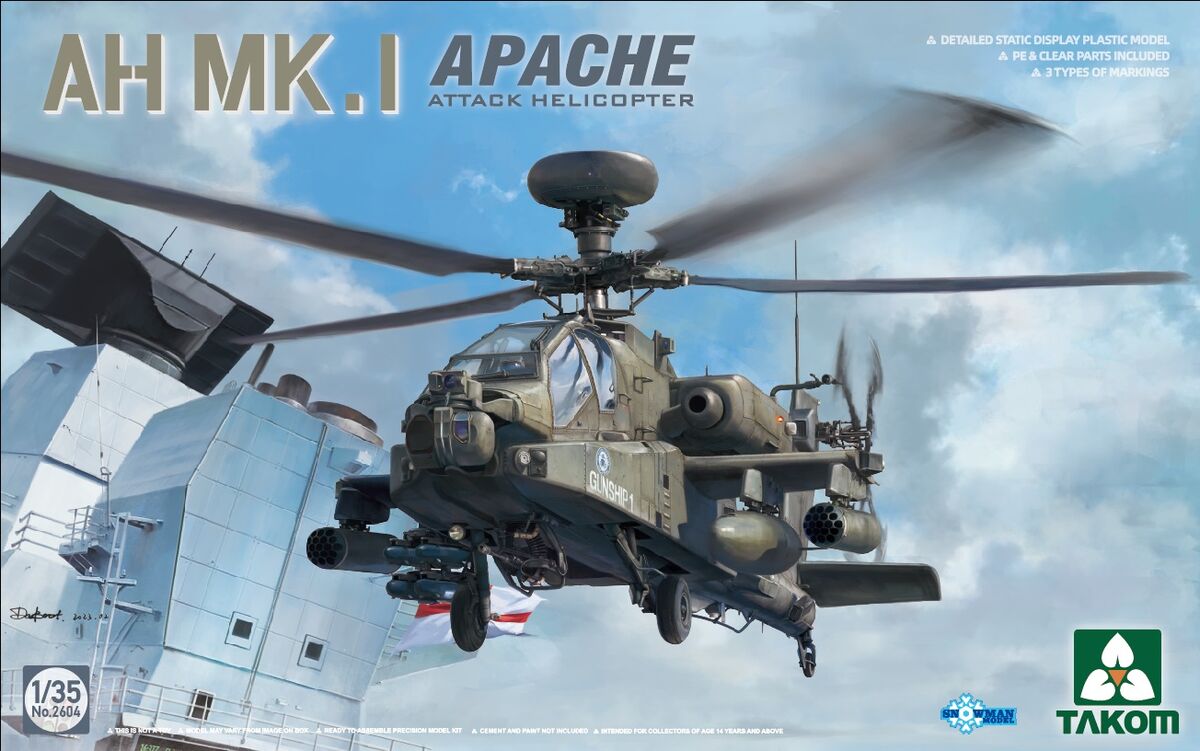 AH MK.I Apache Attack Helicopter - Image 1