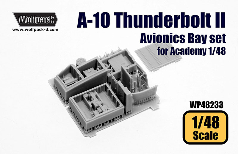 A-10 Thunderbolt II Avionics Bay Set (for Academy1/48)