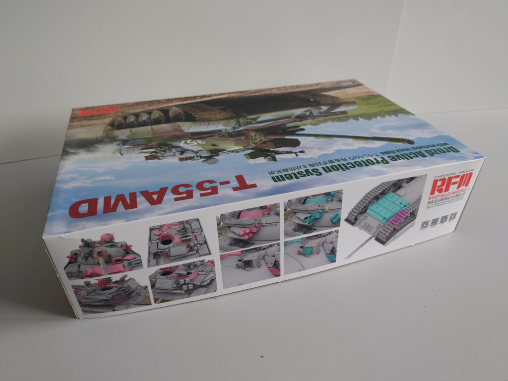 T-55AMD Drozd APS with workable track links 1/35