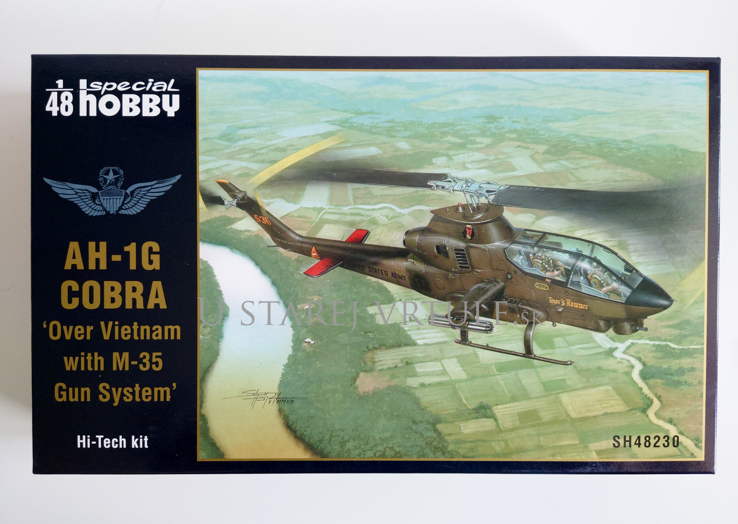 AH-1G Cobra ‘Over Vietnam with M-35 Gun System’ Hi-Tech Kit