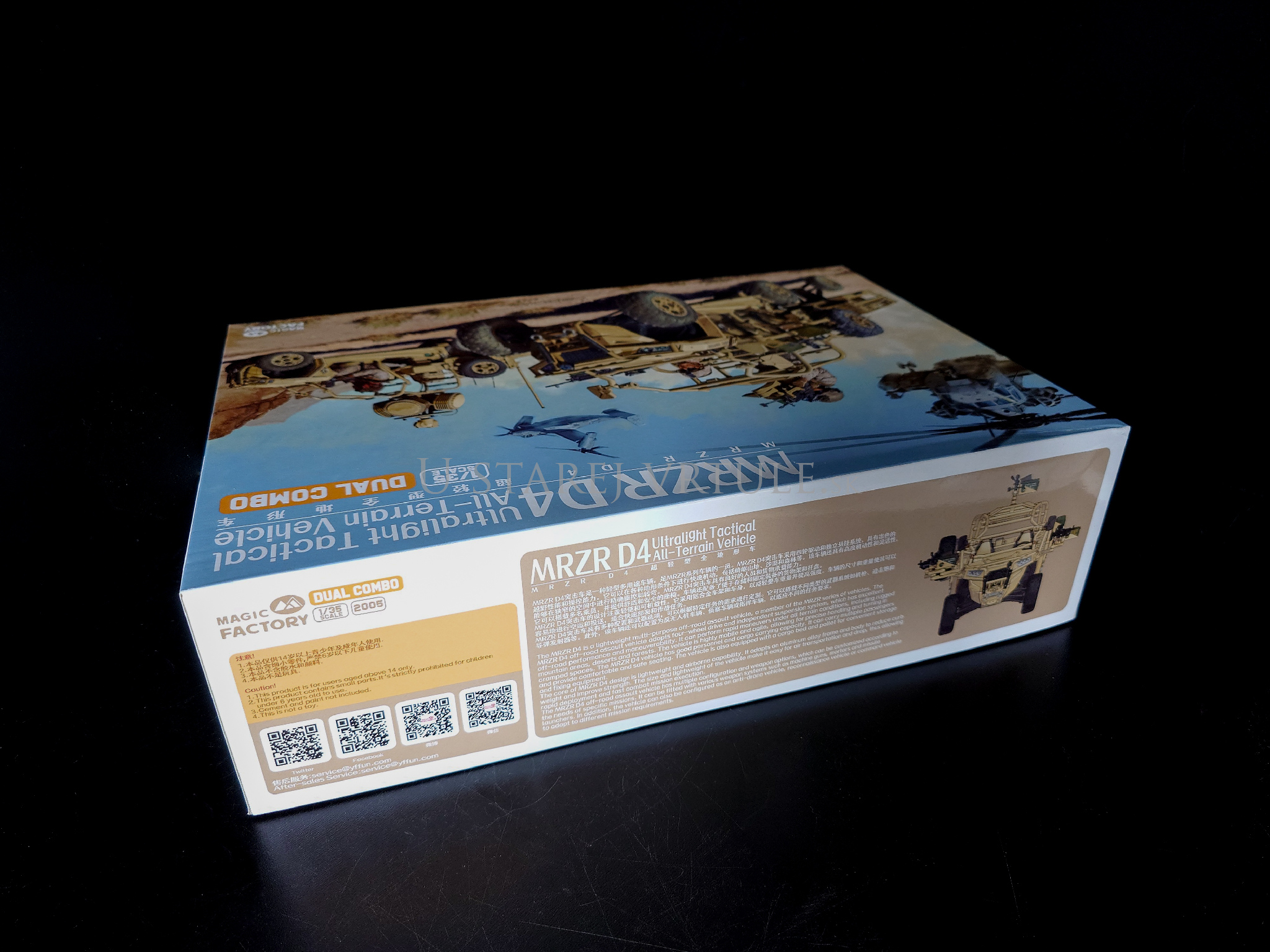 MRZR D4 Ultra-light Tactical All-terrain Vehicle Dual Combo 1/35