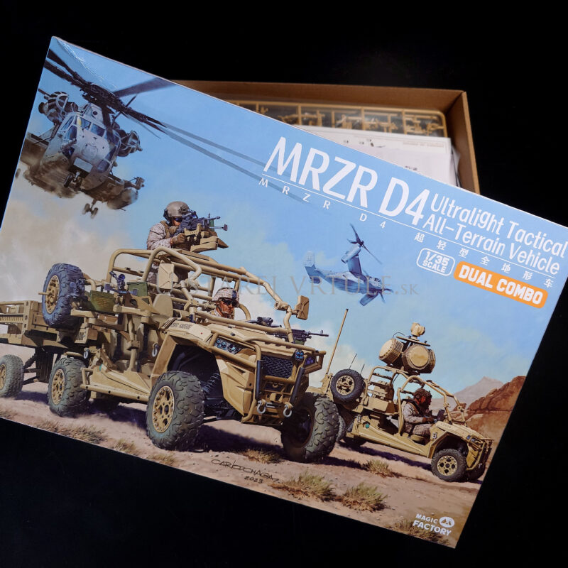 MRZR D4 Ultra-light Tactical All-terrain Vehicle Dual Combo 1/35 - Image 1