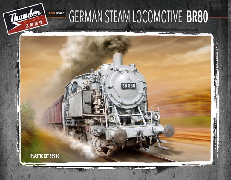 German Steam Locomotive BR80