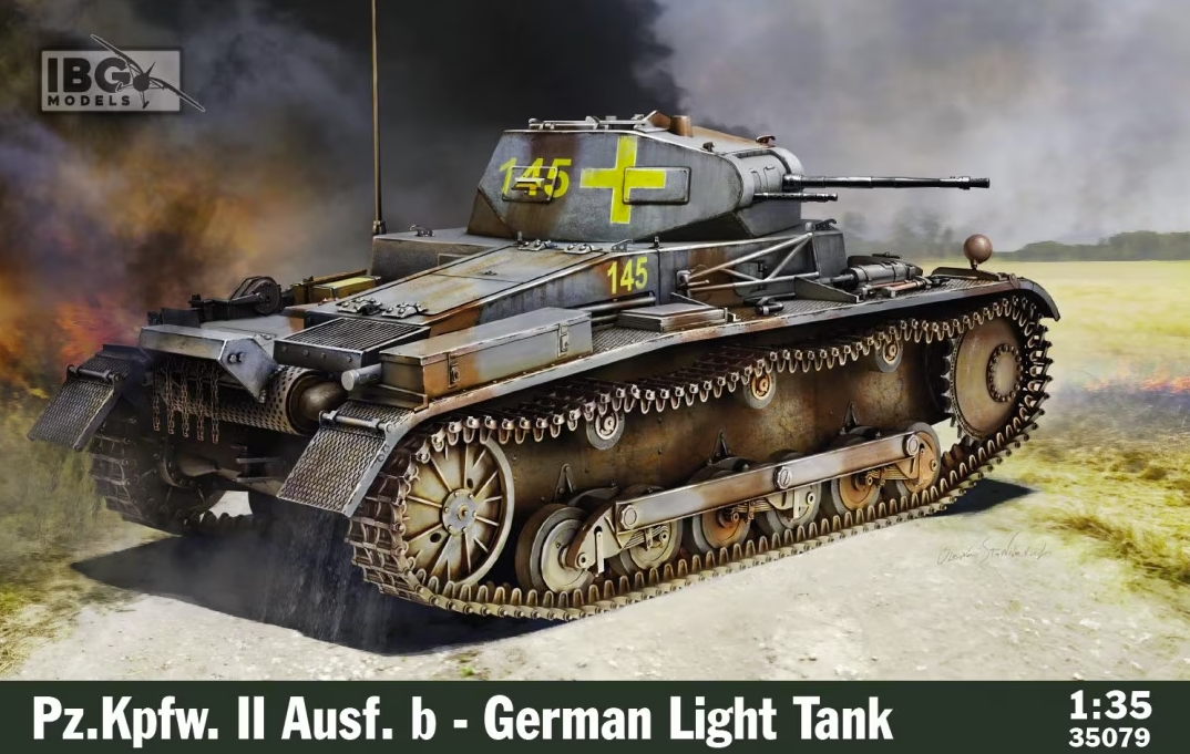 Pz.Kpfw. II Ausf. b German Light Tank