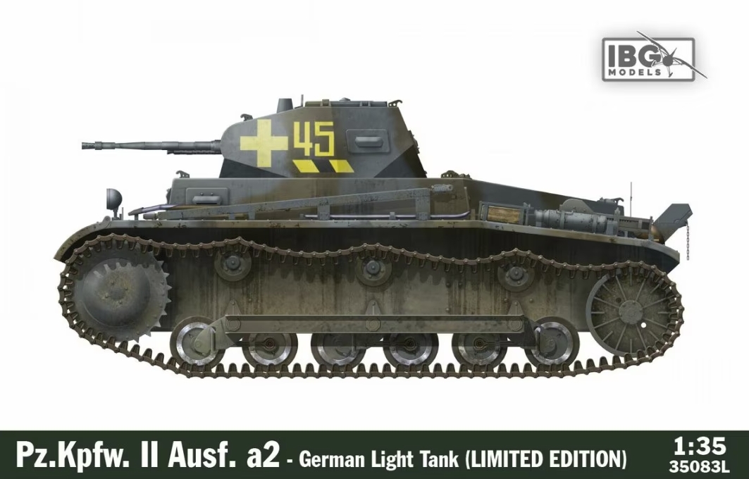 Pz.Kpfw. II Ausf. a2 German Light Tank (Limited Edition)