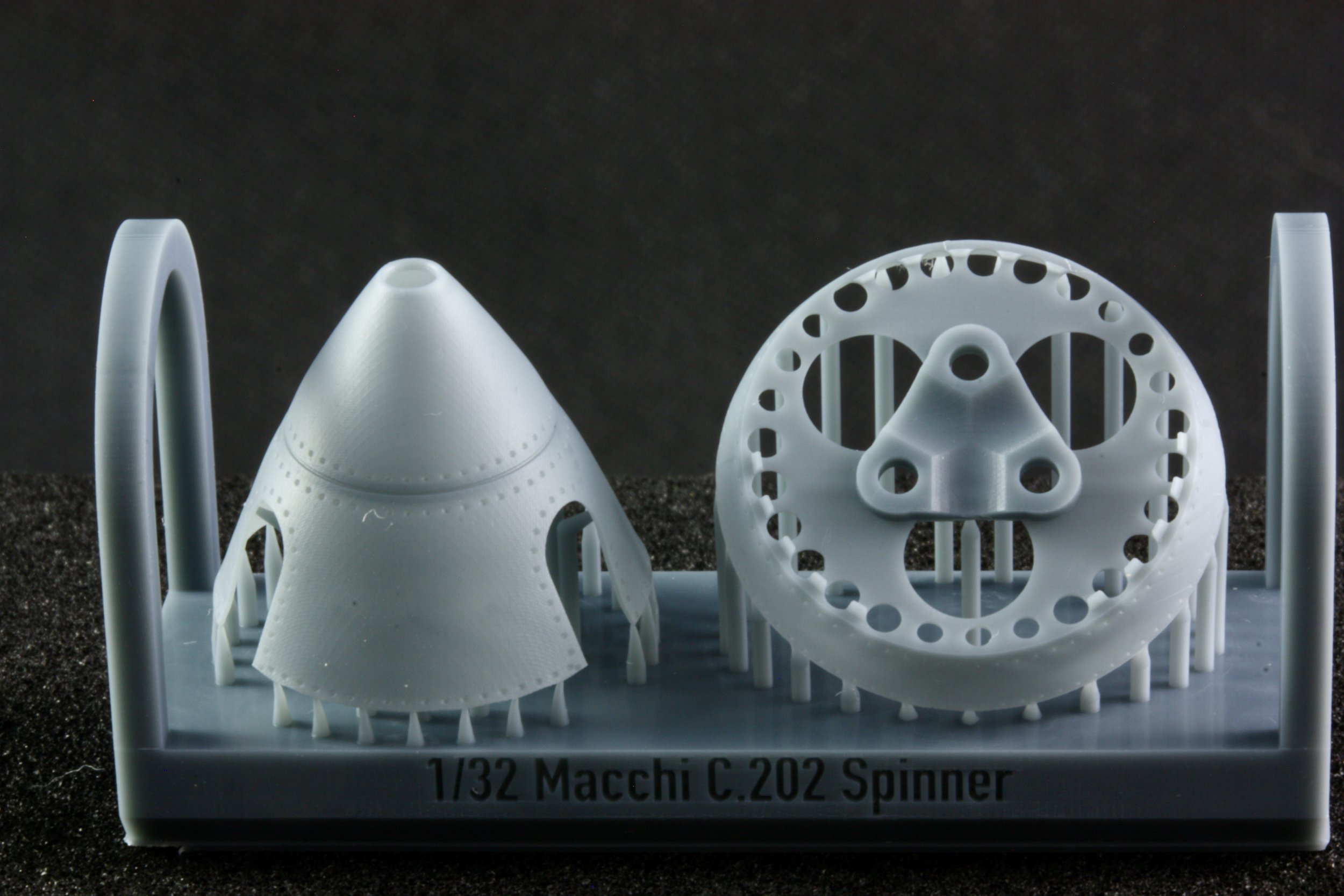 Macchi C.202 Folgore Spinner and Backplate