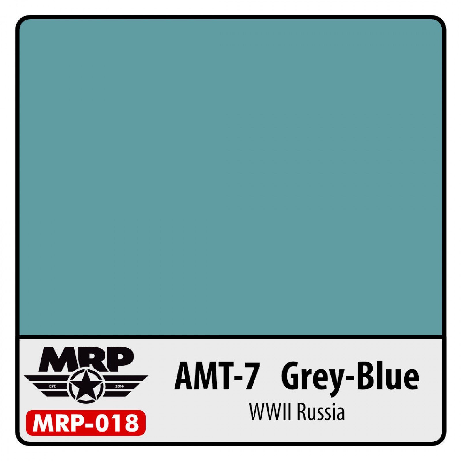 MRP-018 AMT-7 Grey Blue (WWII Russia)