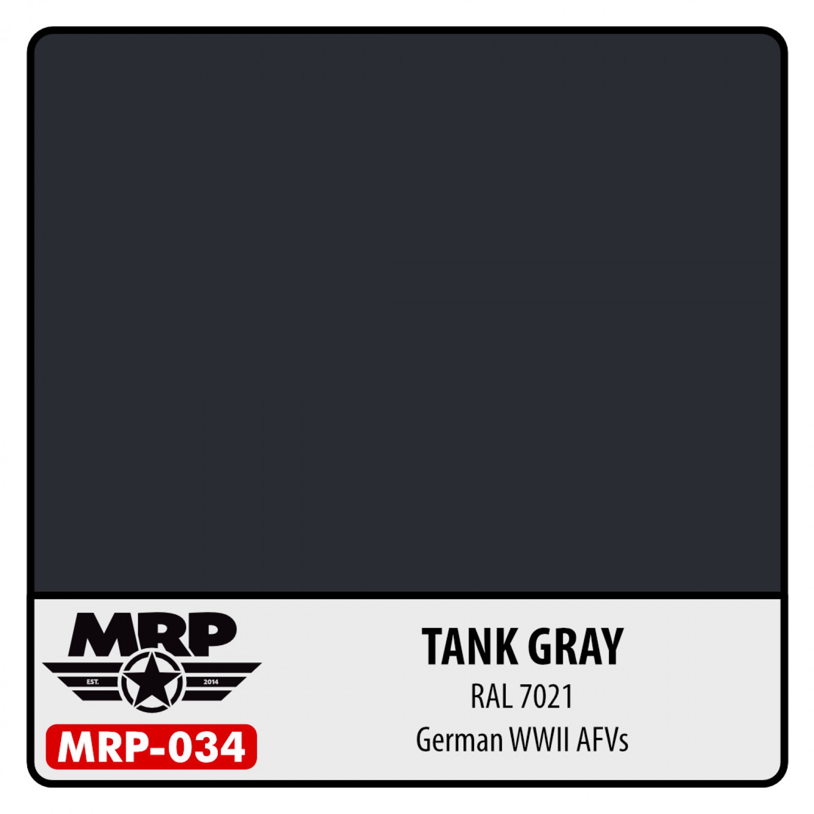 MRP-034 Tank Grey RAL 7021 (German WWII AFVs)