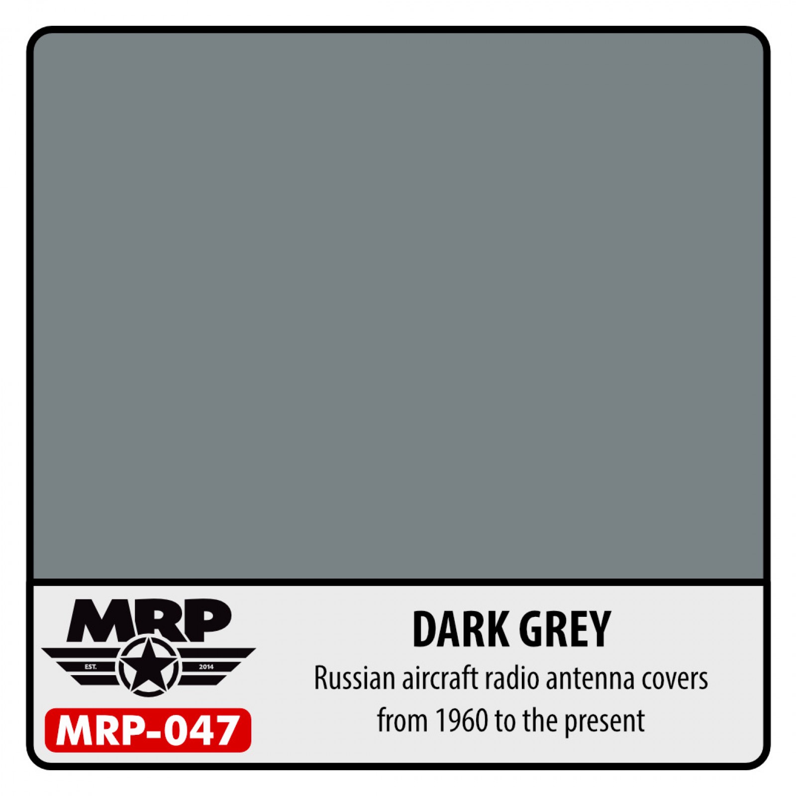 MRP-047 Dark Gray Radio antenna SU-27....