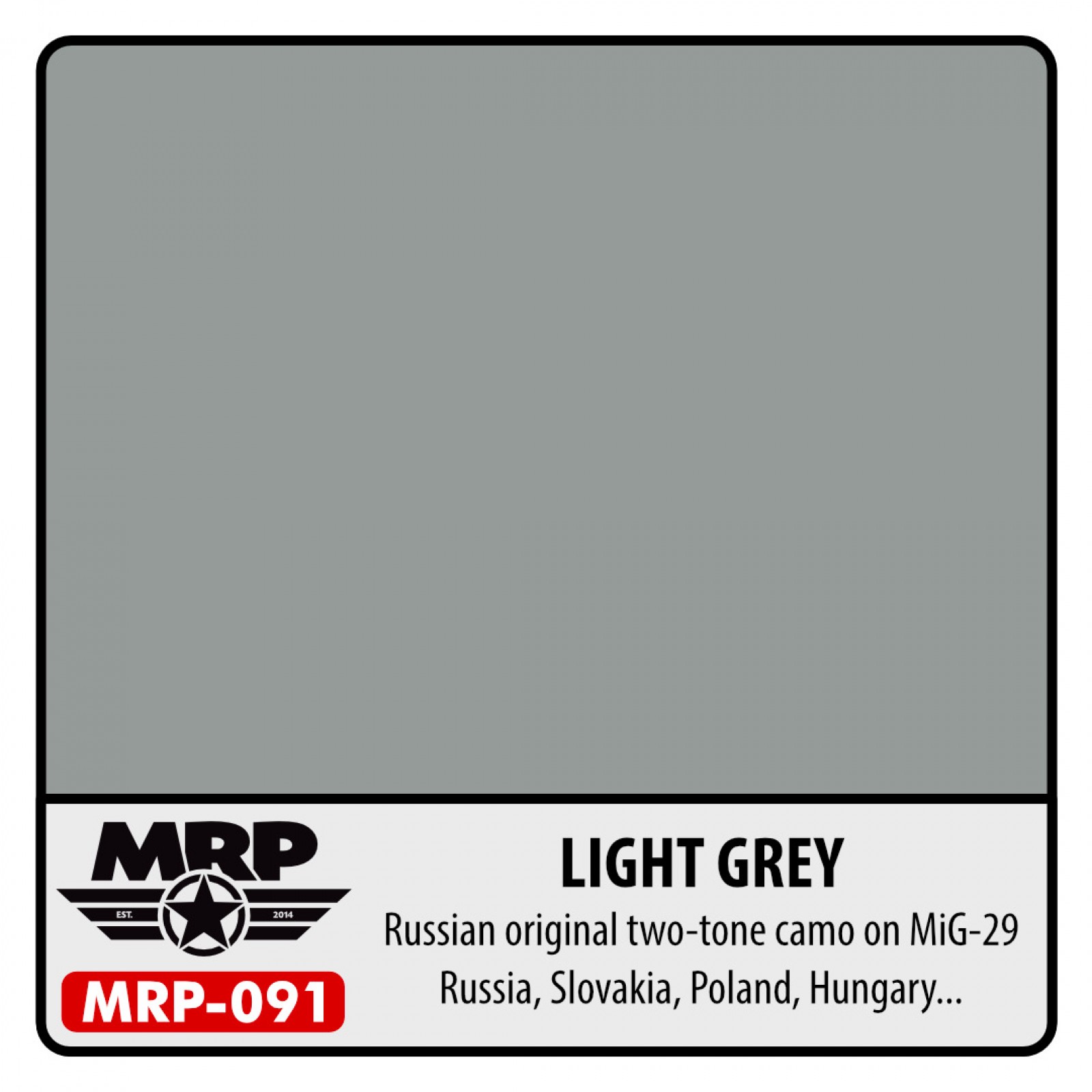 MRP-091 LIGHT GRAY Mig-29