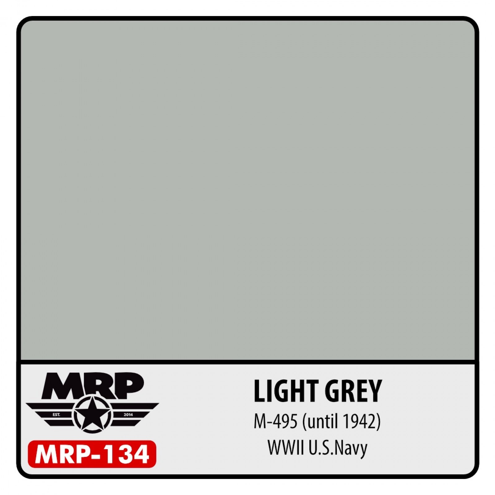 MRP-134 LIGHT GREY M-495 (until 1942) WWII US Navy