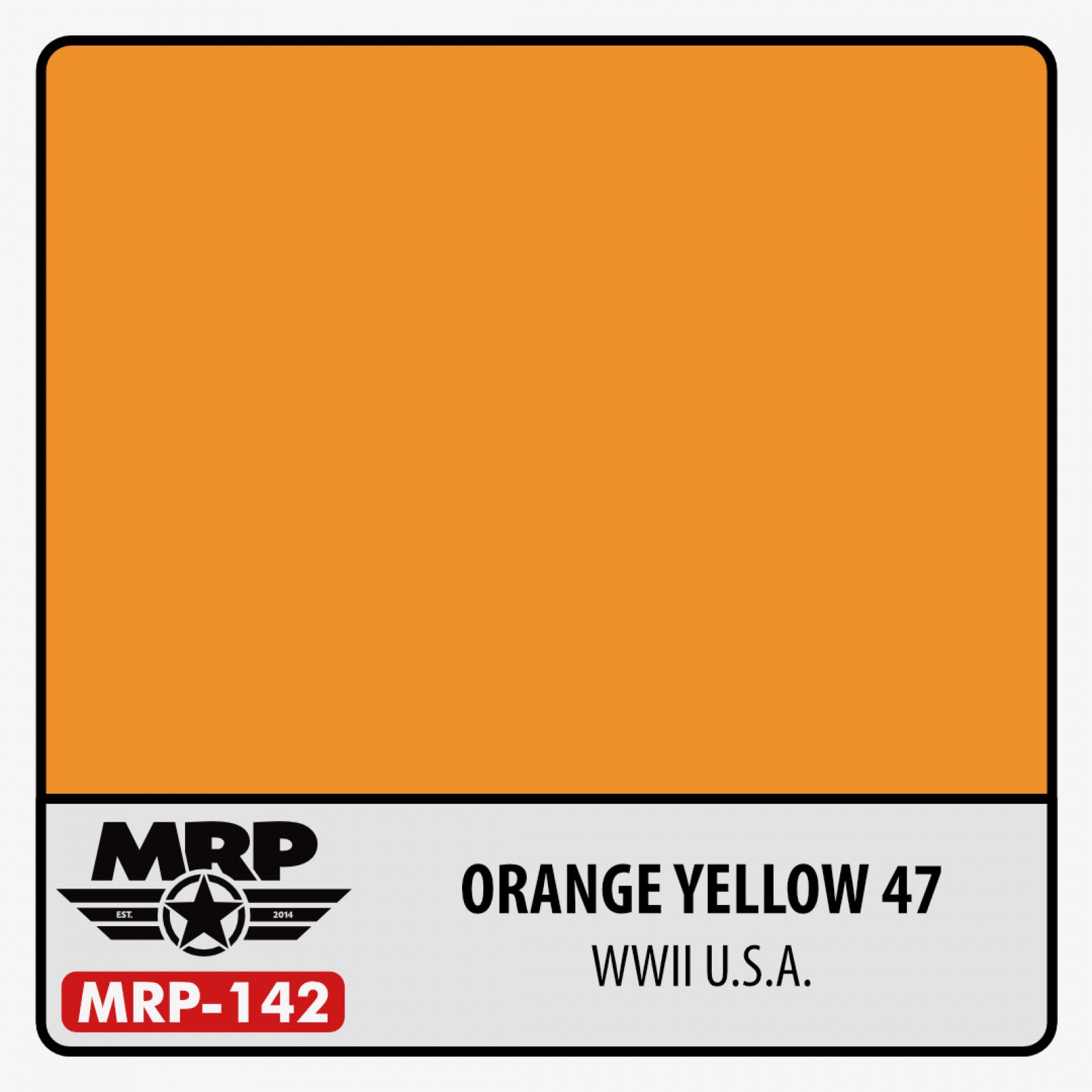 MRP-142 ORANGE YELLOW 47 WWII USA