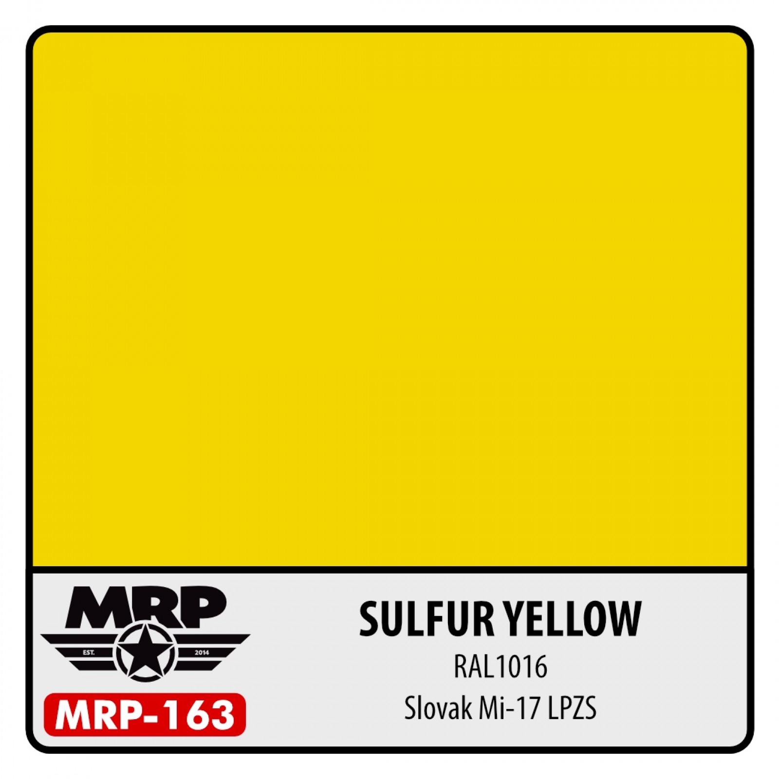 MRP-163 SULFUR YELLOW RAL 1016 (Slovak Mi-17 LPZS)