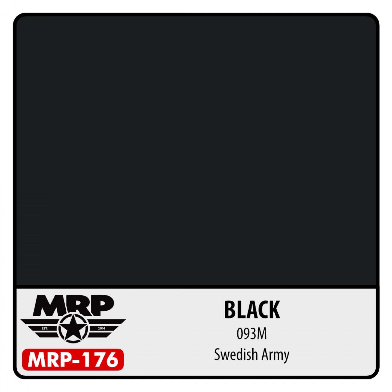 MRP-176 BLACK 093M (Swedish Army)