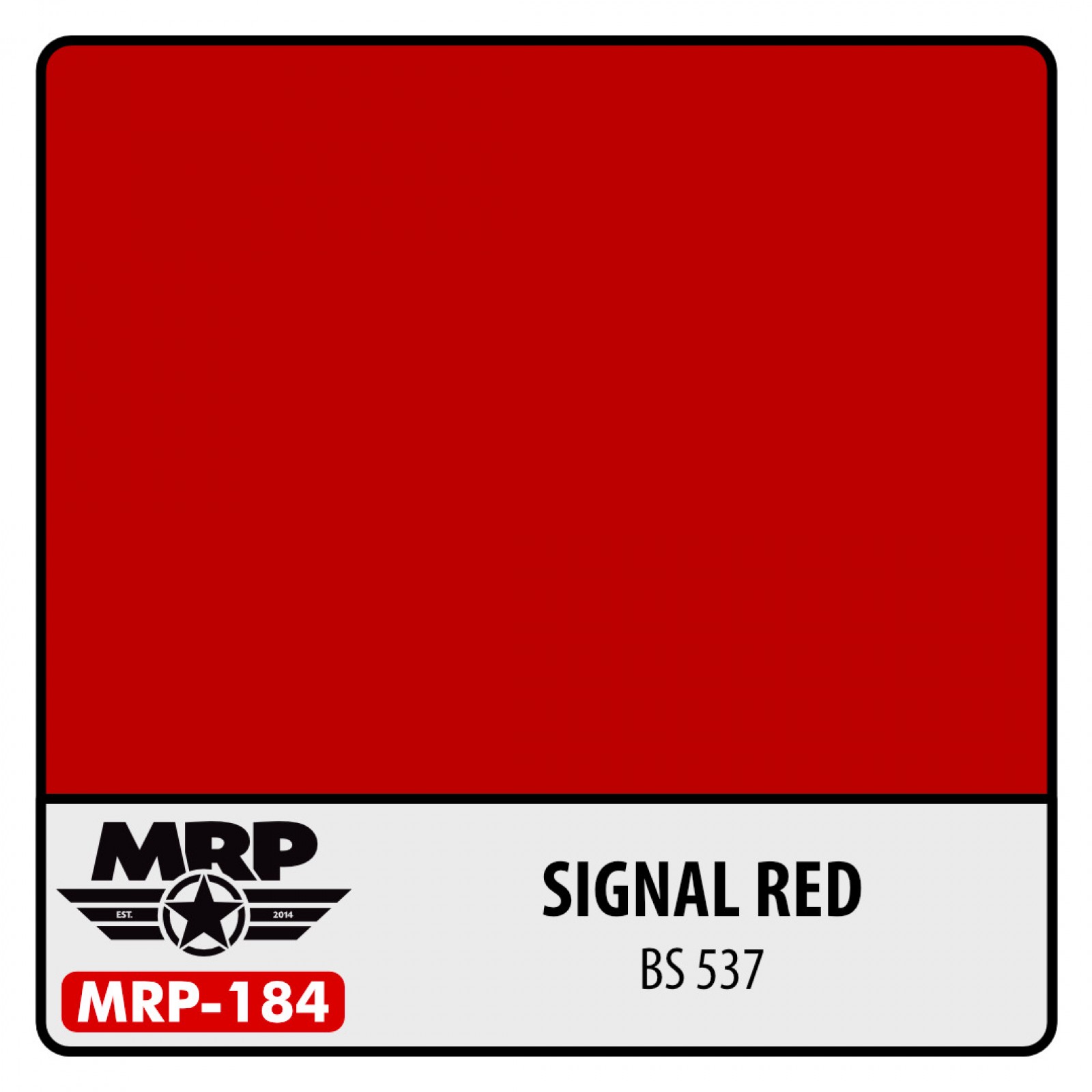 MRP-184 SIGNAL RED