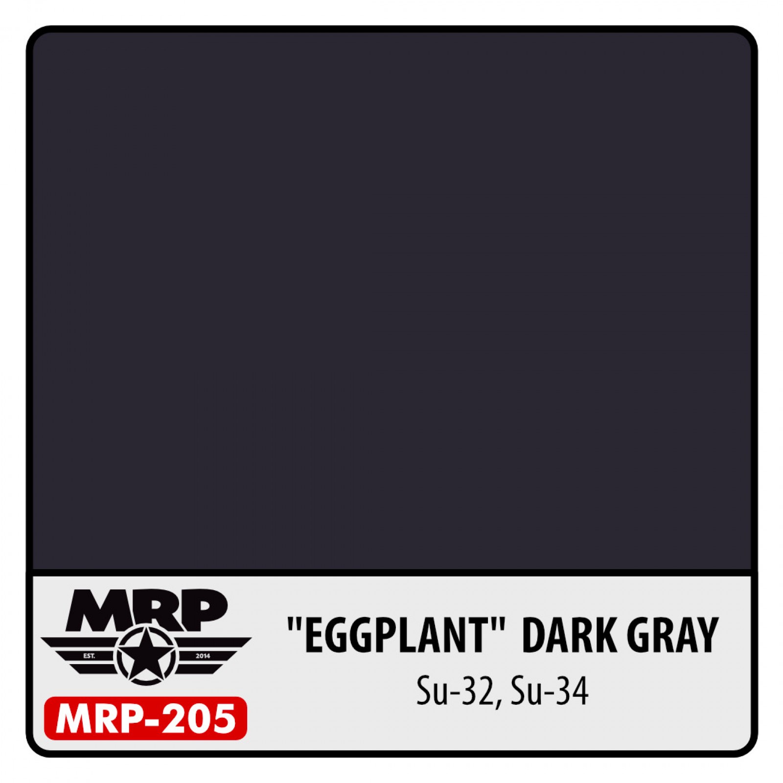 MRP-205 EGGPLANT DARK GREY - BLUE SU-32/SU-34