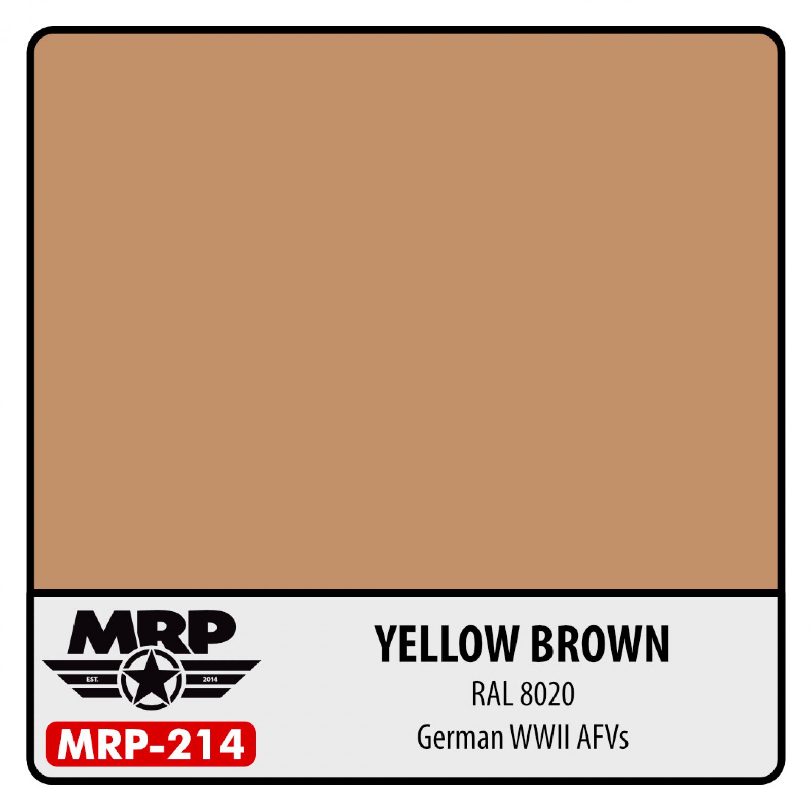 MRP-214 YELLOW BROWN RAL 8020