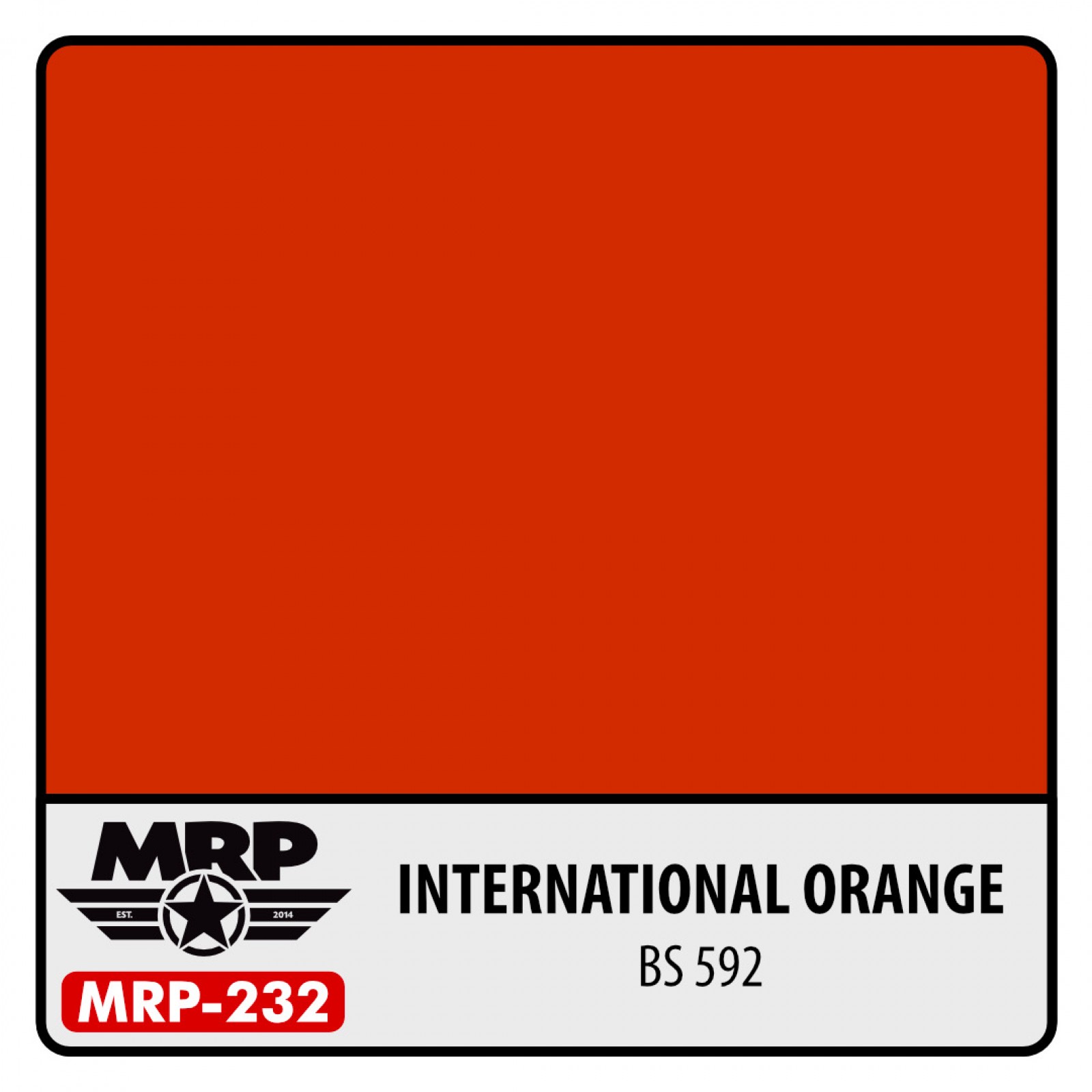 MRP-232 INTERNATIONAL ORANGE BS 592