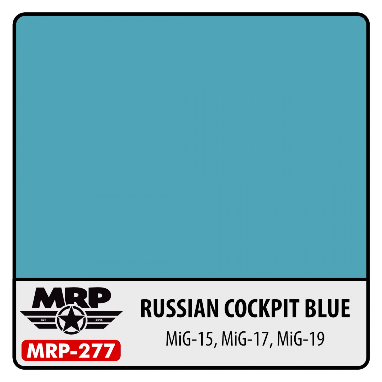 MRP-277 RUSSIA COCKPIT BLUE (Mig-15, 17, 19)