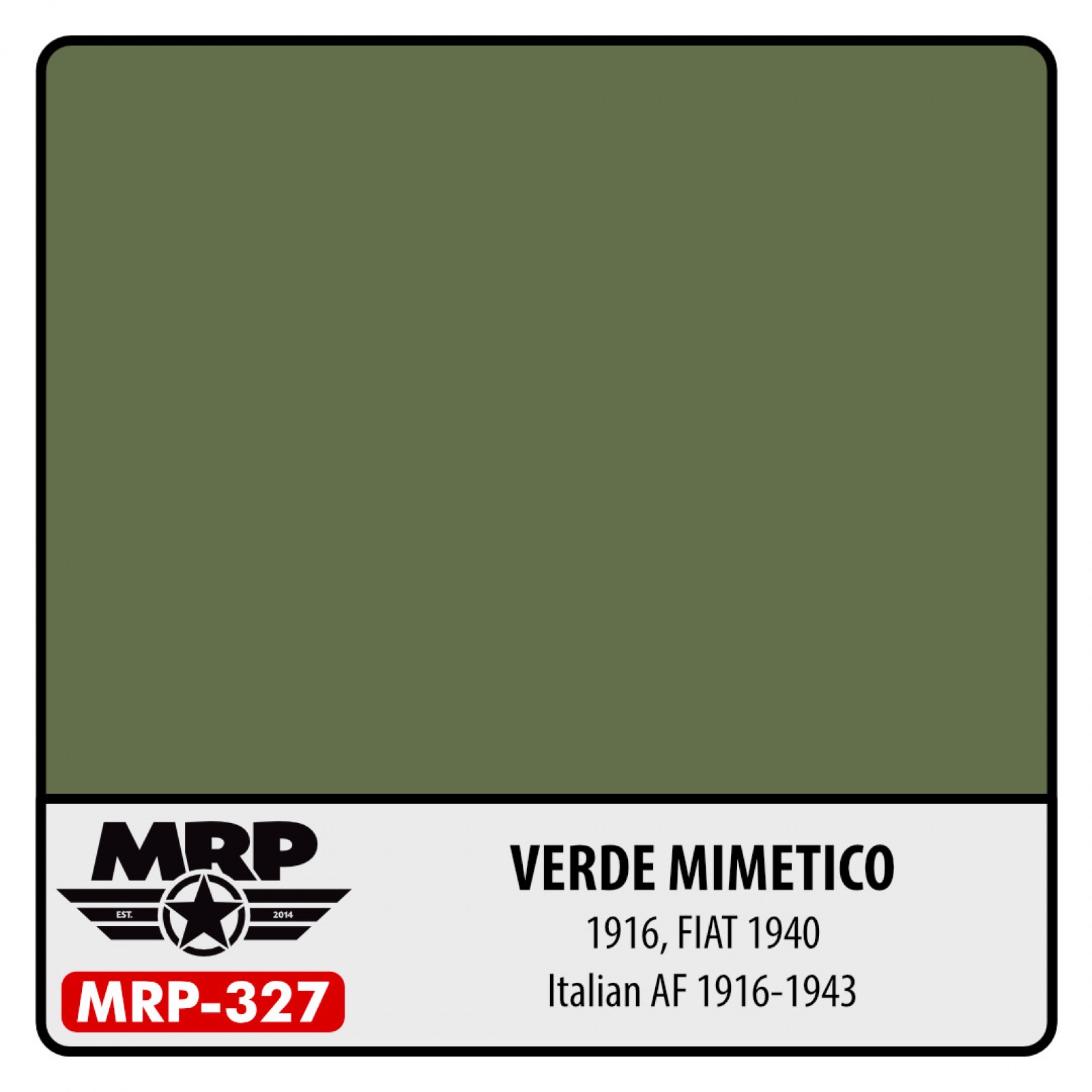 MRP-327 VERDE MIMETICO 1916, FIAT 1940