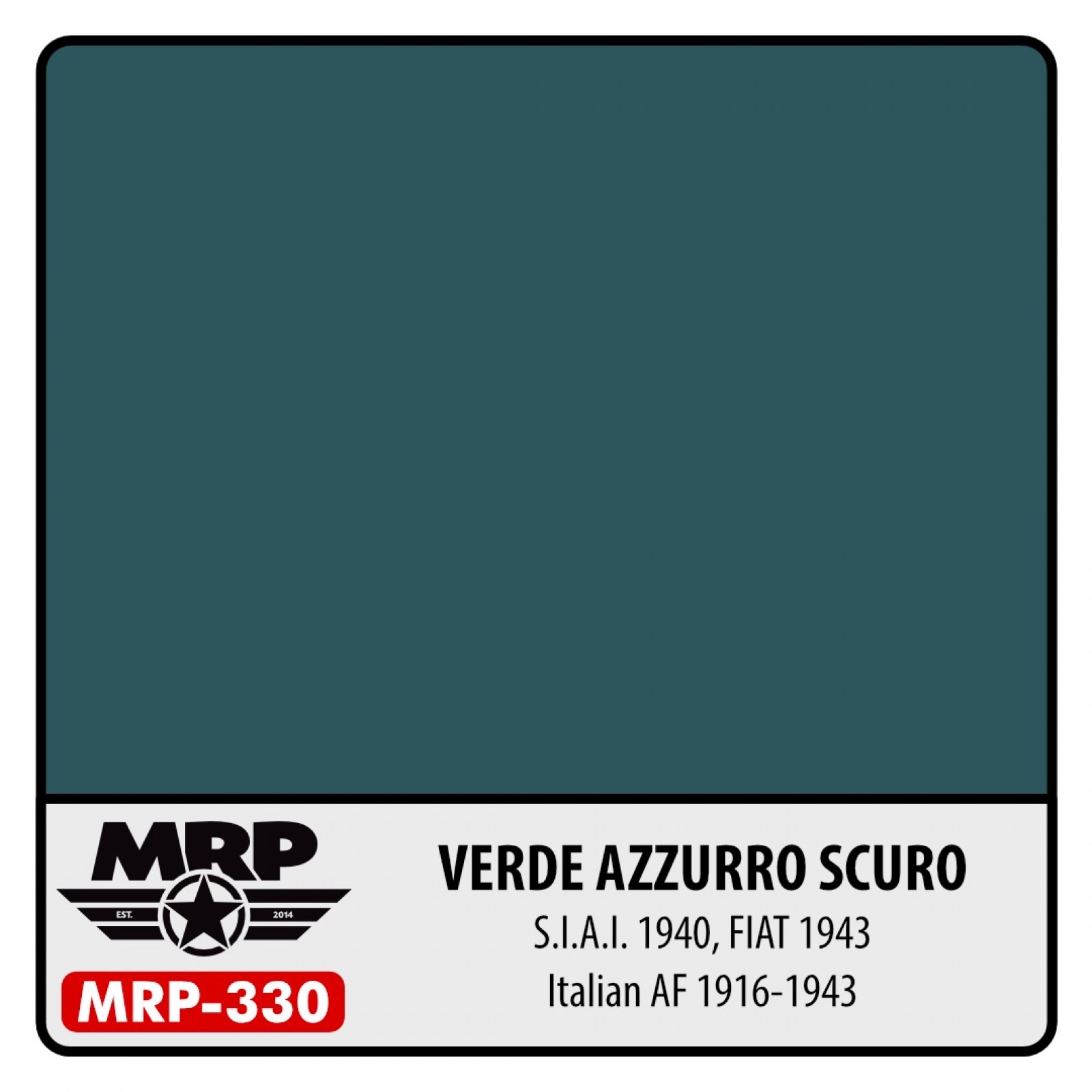 MRP-330 VERDE AZZURRO SCURO S.I.A.I. 1940, FIAT 1943