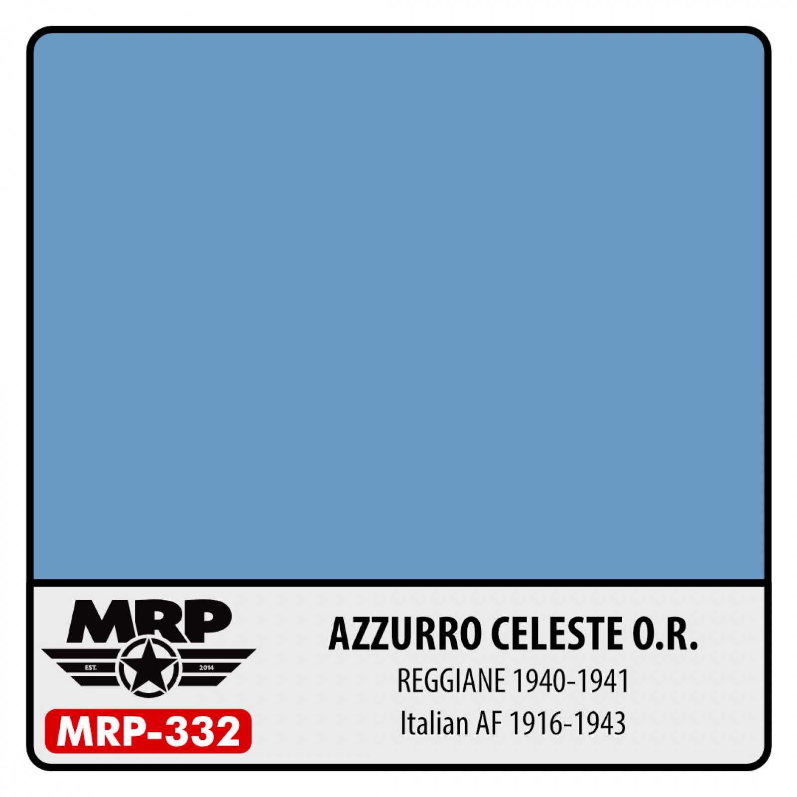 MRP-332 AZZURRO CELESTE O.R. Reggiane 1940-1941
