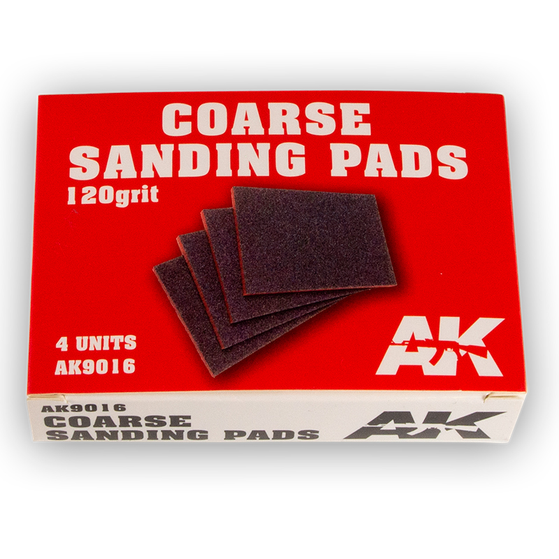 AK COARSE SANDING PADS – 120