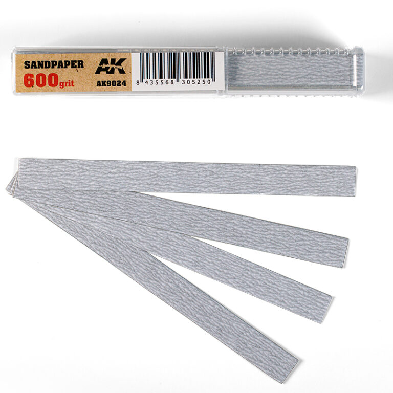 AK Sandpapier Grain 600 (DRY)