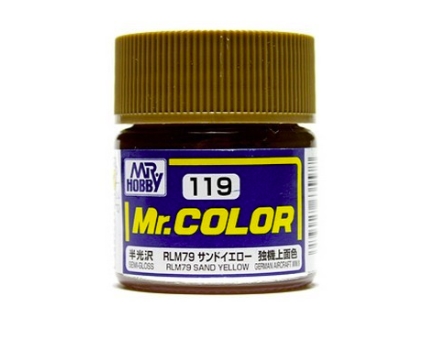 Mr.Color c119 Semi-Gloss Sand Yellow RLM 79 (A)(G)(II)