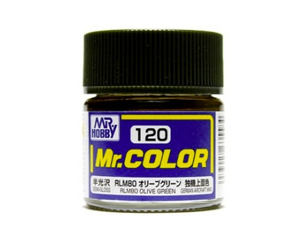 Mr.Color c120 Semi-Gloss Olive Green RLM 80(A)(G)(II)