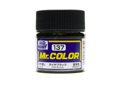 Mr.Color c137 Flat Tire-Black (A-C)