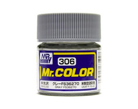 Mr.Color c306 Semi-Gloss Gray FS36270 (A)(US)