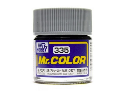 Mr.Color c335 Medium Sea Grey BS381C/637