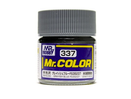 Mr.Color c337 Semi-Gloss Grayish Blue FS35237 (A)(US)