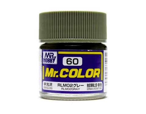 Mr.Color c60 Semi-Gloss Gray RLM 02 (A)(G)(II)