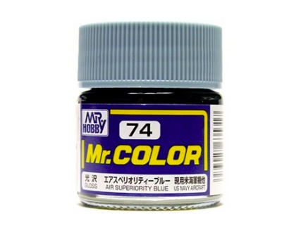 Mr.Color c74 Gloss Air Superiority Blue (A)(US)