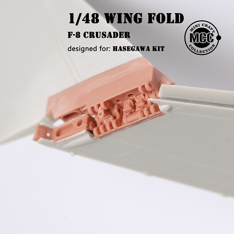 Folding wings for F-8 Crusader (Hasegawa) 1/48