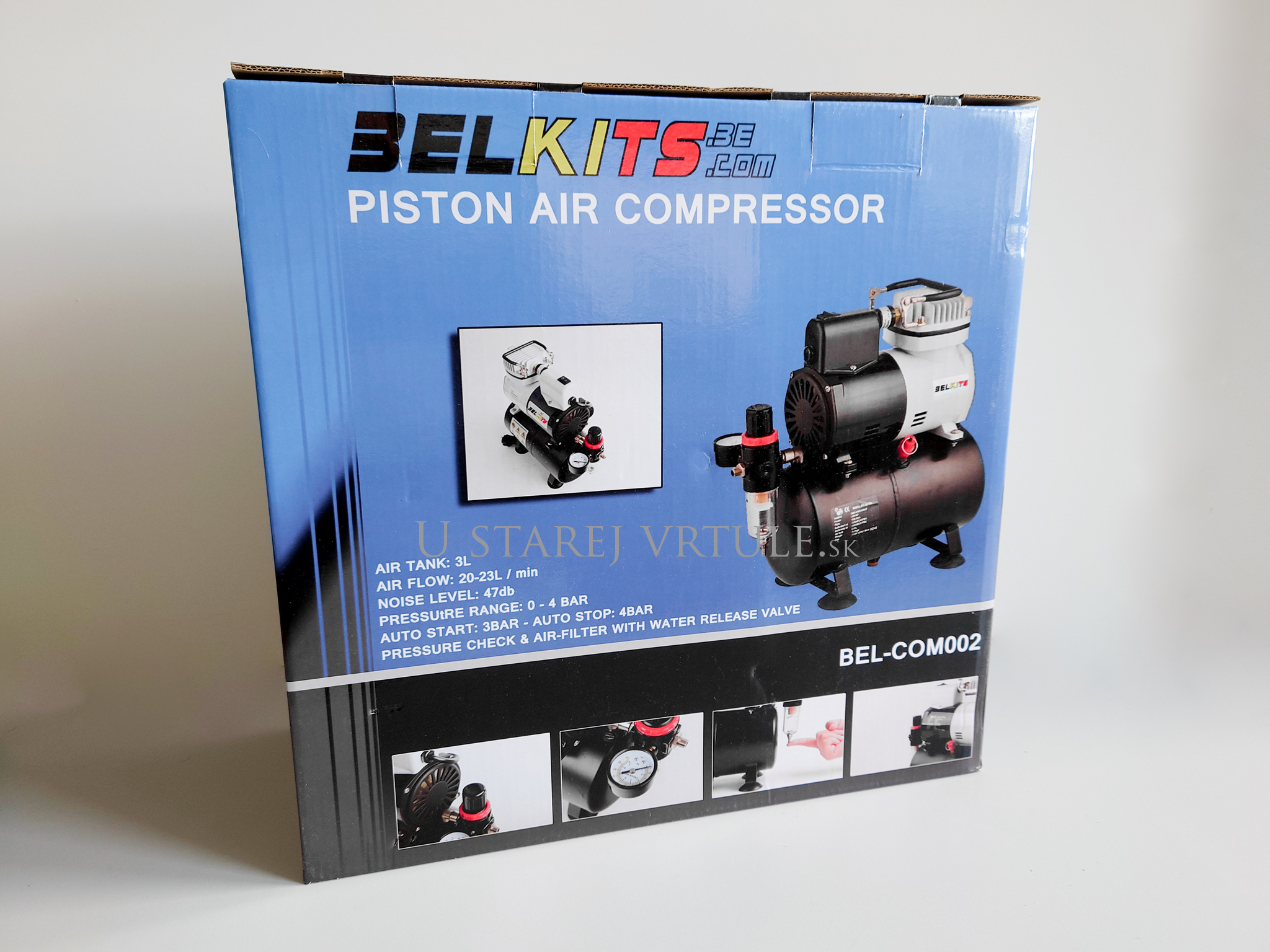 Belkits Compressor with Tank