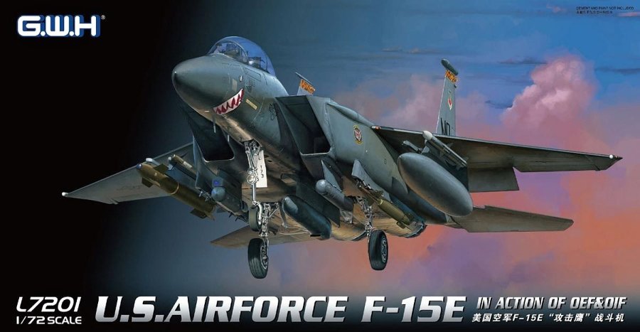 U.S. Airforce F-15E Strike Eagle in Action of OEF & OIF
