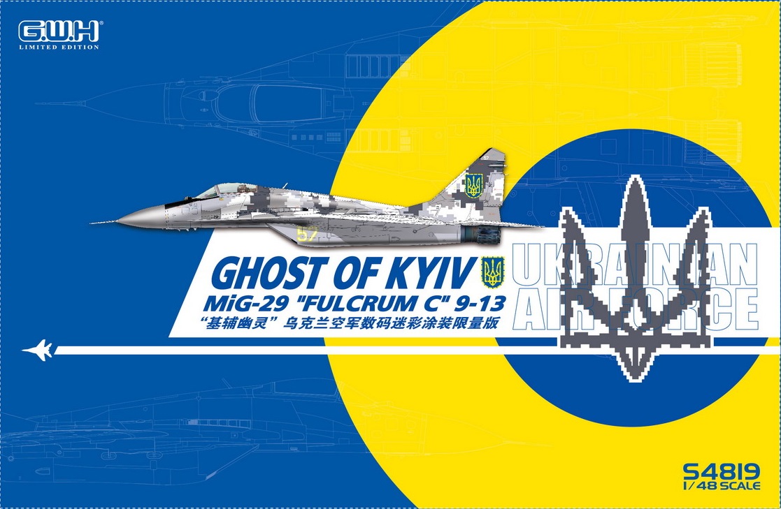 MiG-29 9-13 "Fulcrum-C" Ghost of Kyiv - Limited Edition