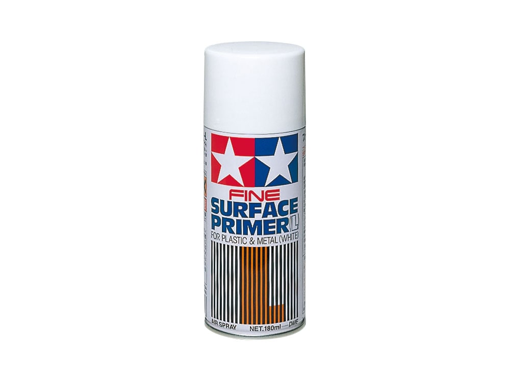 Tamiya FINE SURFACE PRIMER L FOR PLASTIC & METAL (WHITE)