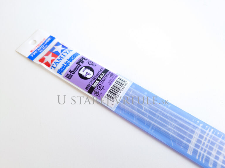Clear Plastic Beams 5mm PIPE (5pcs.)