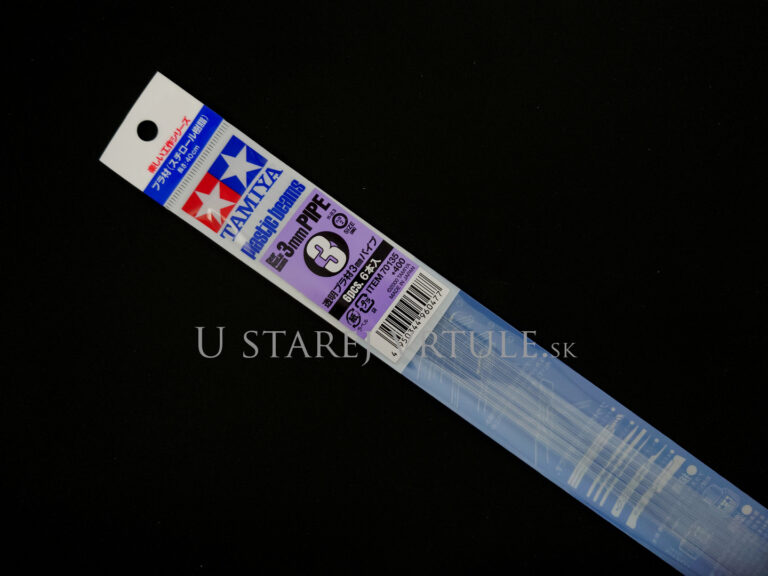 Clear Plastic Beams 3mm PIPE (6pcs.)