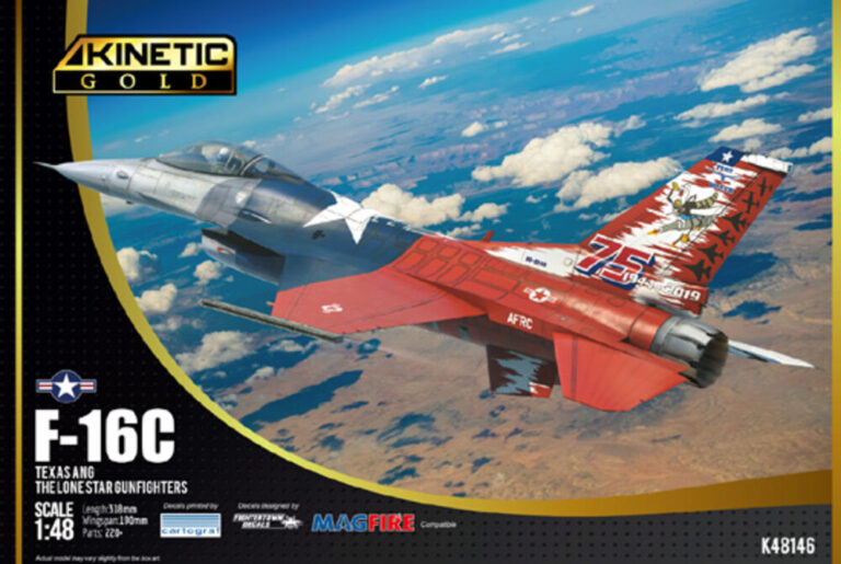 F-16C Texas ANG The Lone Star Gunfighters 1/48