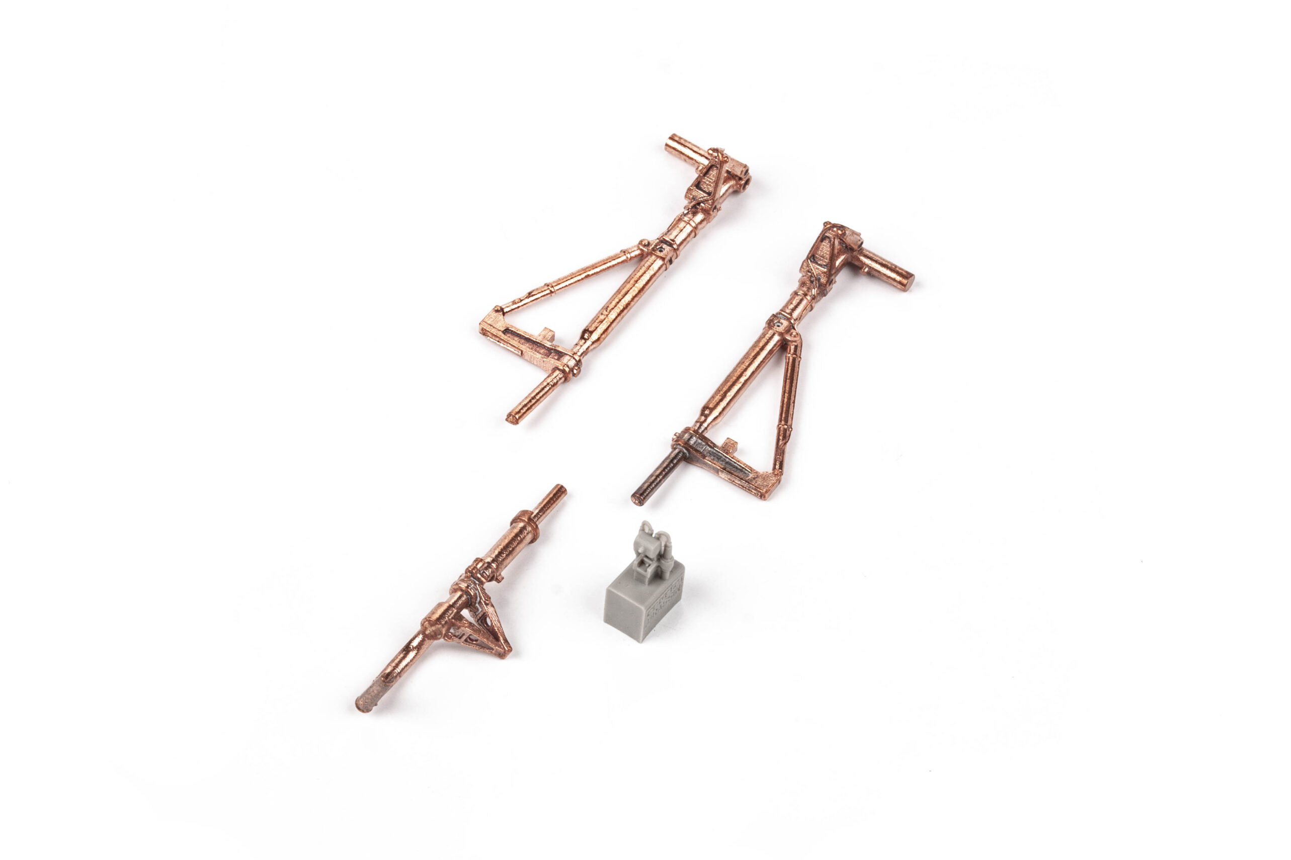 P-38J undercarriage legs BRONZE 1/48