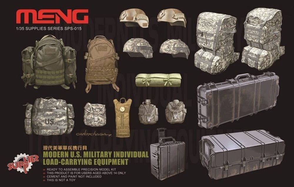 Modern U.S. Military Individual Load-Carrying Equipment 1/35